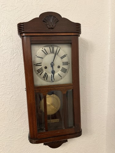 Vintage wooden pendulum wall - pendulum,