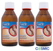 3 X Care Simple Linctus Cough