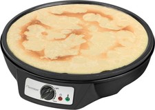 Bestron Crepe Maker – 30cm Non-Stick Pancake & Omelette Plate with Spatula & Bat
