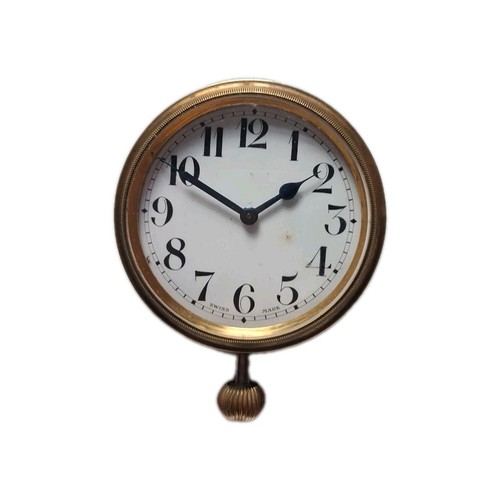 Vintage swiss made car clock - made,