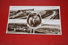 QE II , Multi-View  Postcard 1950's, Good Luck from Gorleston ,  Norfolk