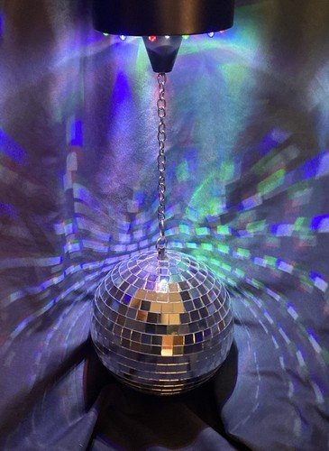 Hang spin motor lighted - 6”,