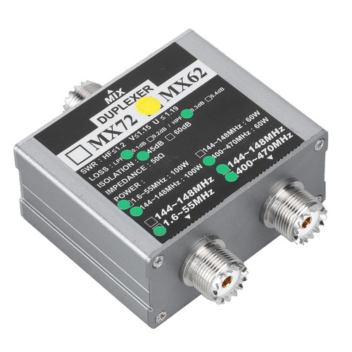 Mx62 vhfuhf duplexer 144148mhz - mx62,