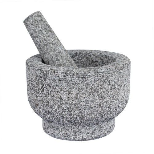 Granite mortar and pestle - mortar,