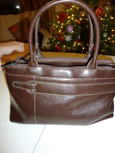 Jane shilton brown leather bag - jane,