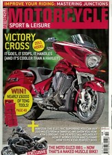 Motorcycle Sport & Leisure Magazine 2010 October Harley XR1200X 