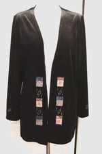 Ladies Black Velvet Dinner