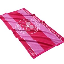 WIMBLEDON THE CHAMPIONSHIPS PINK WOMENS 2023 TOWEL BRAND NEW