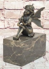 Handmade Real BRONZE ART DECO