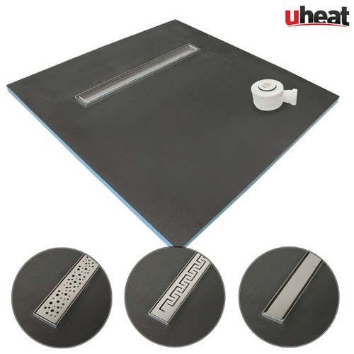 Wetroom linear shower tray - linear,