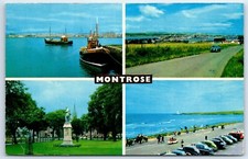 Postcard Montrose Angus Scotland posted 1965