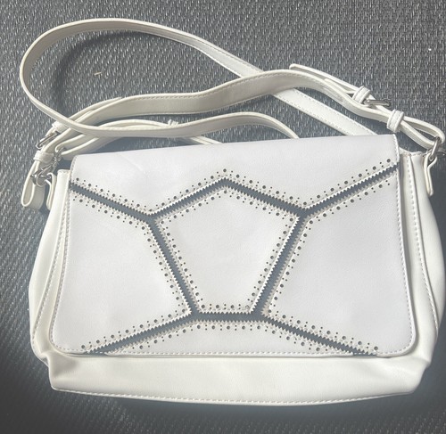 White bulaggi handbag new - white,