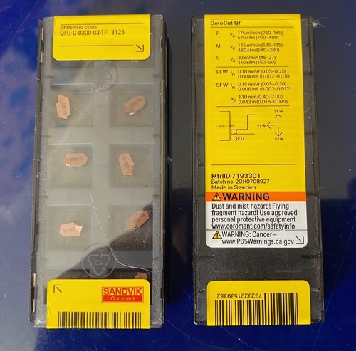 New sealed sandvik qd 3mm - qd,