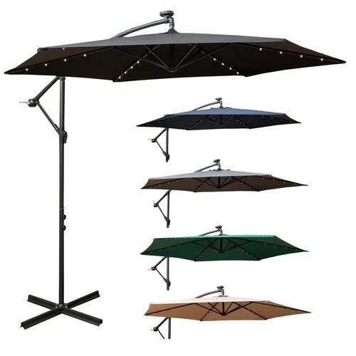 Garden umbrella solar - umbrella, powered