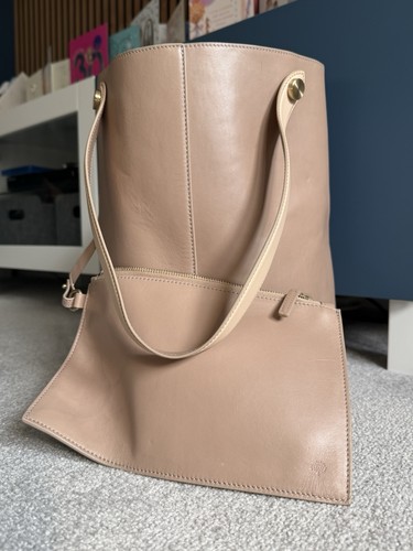 Mulberry kite tote bicolour - mulberry,
