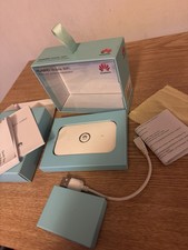 HUAWEI E5573s-320 UNLOCKED DONGLE 4G MOBILE WIFI HOTSPOT WORKING ORDER w/ Manual