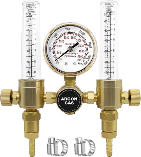 Argon regulator dual output - regulator,