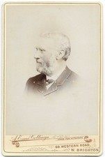 Cabinet Card Photo East Sussex West Brighton A Esme Collings 69 Western Road Man