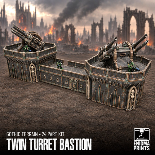 Twin turret bastion - twin,