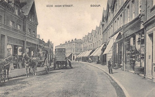 Postcard kent sidcup high - postcard,