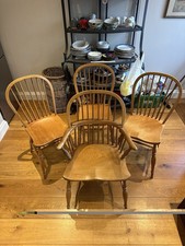Set Of Handmade Wooden Chairs