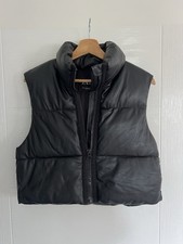 Zara Black Cropped Sleeveless