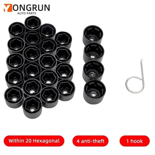 Wheel nut bolt - bolt, caps
