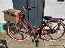 Women's Batavus Dutch bike: 28inch wheels; 49cm frame; Brown/Red; good condition