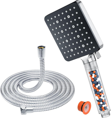 Shower head and hose with - head,