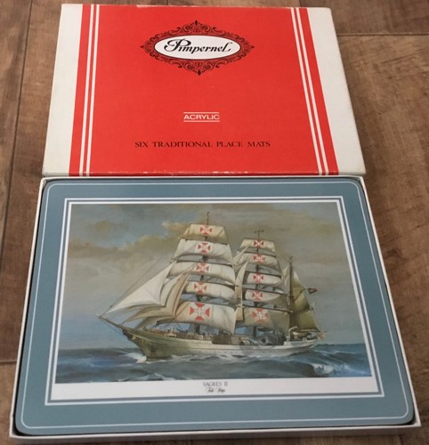 Vintage pimpernel placemats - vintage,