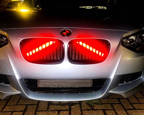 Red reflective bars - red, overlay