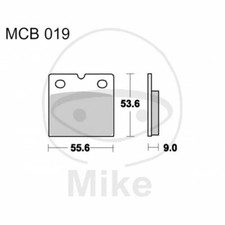 SINTERED BRAKE PADS SV TRW