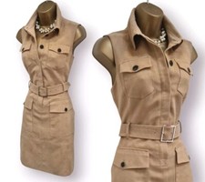 Karen Millen UK 10 Beige Sand