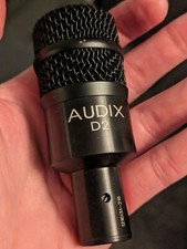 Audix D2 Dynamic Tom Drum Microphone. 2 Available