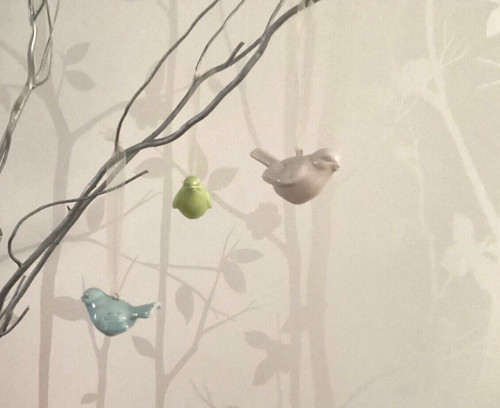 Ceramic hanging ornaments - 3, x
