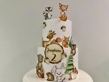 Cute Woodland animals - edible
