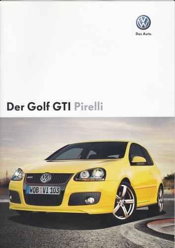 Golf gti pirelli 2007 - vw,