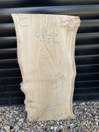 Burr oak slab - kiln, dried