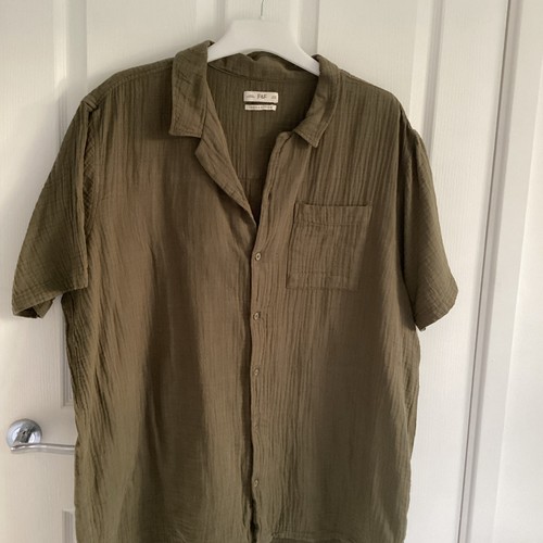 Mens cotton cheese cloth shirt - cotton,