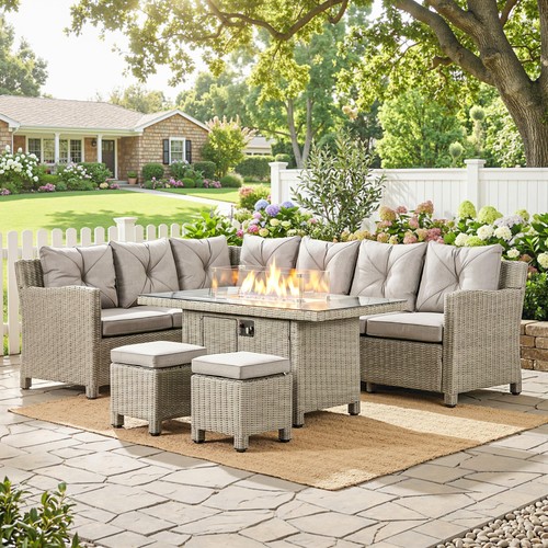 Pcs outdoor rattan - 5,