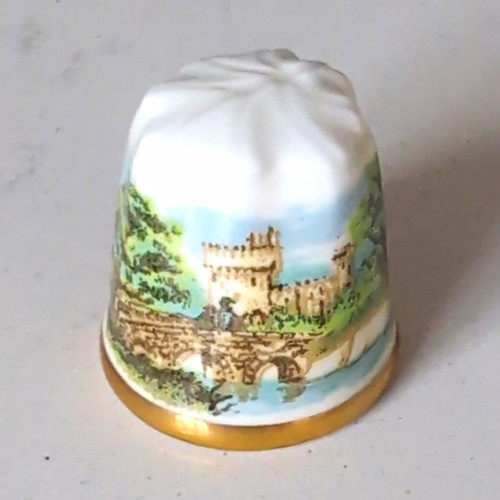 Longton hall porcelain thimble - porcelain,