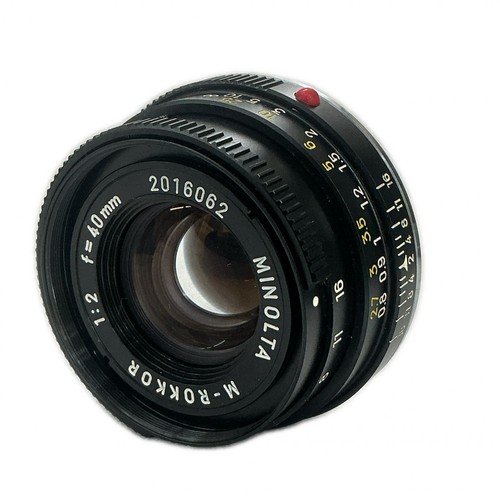 Minolta rokkor 40mm 2 - minolta,