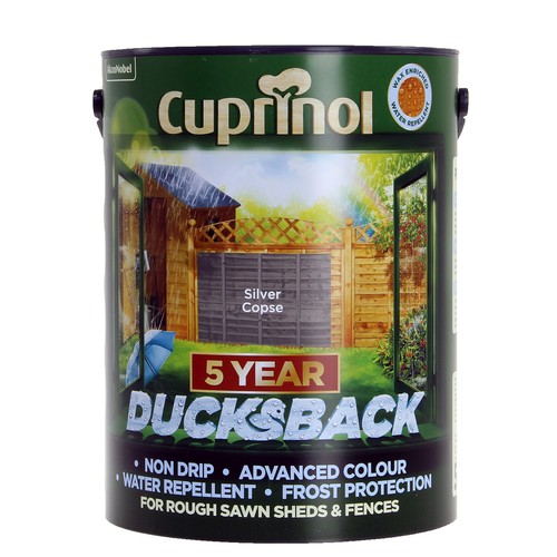 Cuprinol litre silver - silver, copse