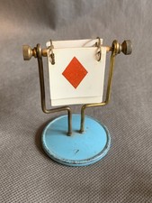 Vintage Enamel and Brass