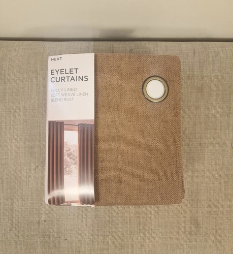 Curtains 117wx183d next rust - curtains,