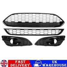 4x Upper+Lower Bumper Grille
