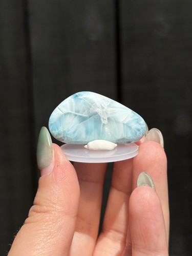 Larimar grade tumbled - larimar,