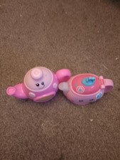 2  Childs toy play teapots Untested Used Condition Read Description 