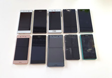 Job Lot 10x Mixed Sony - Xperia, Z5, Z3, M4, XZ Premium - Faulty Spares/Repairs