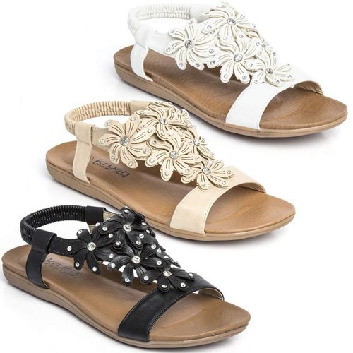 Womens ladies flat low - ladies,